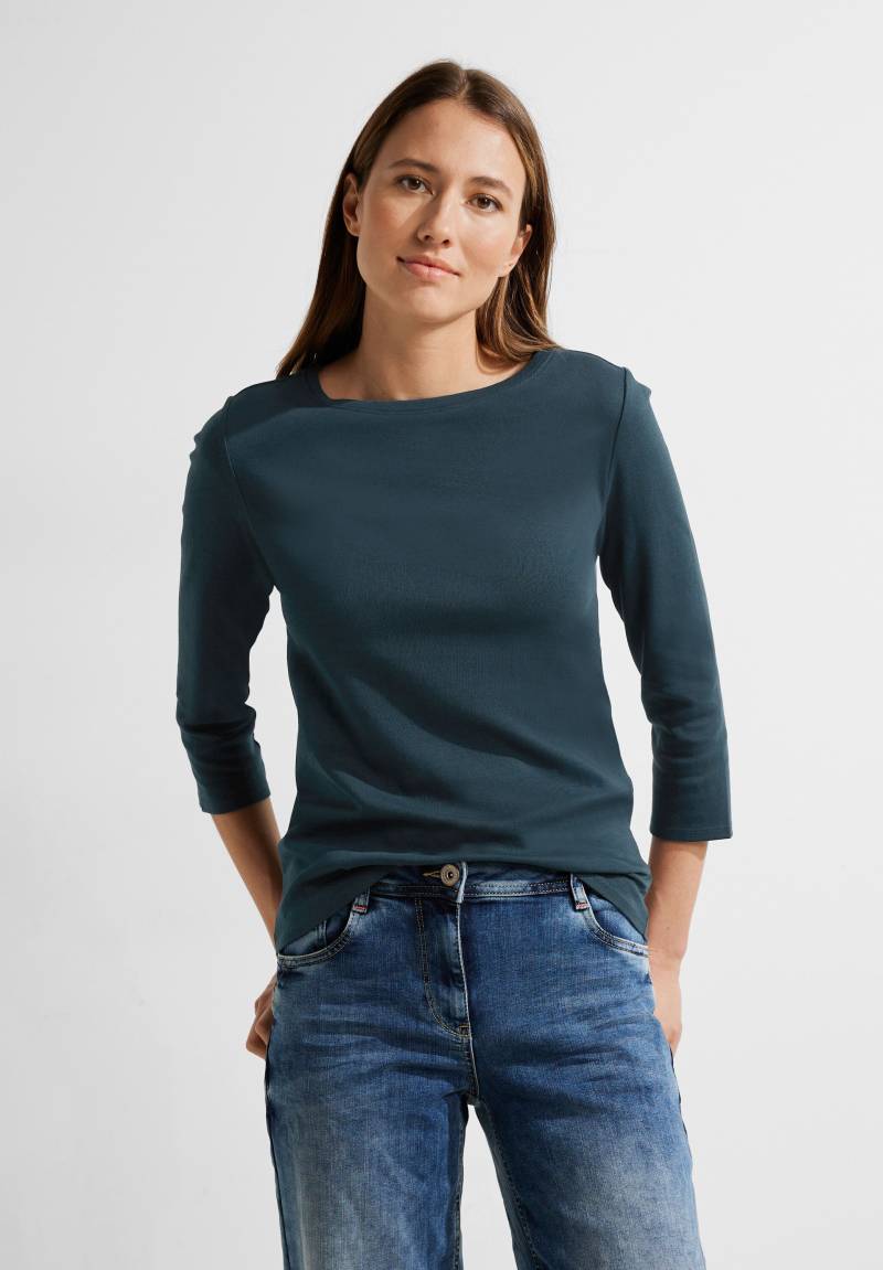 Cecil 3/4-Arm-Shirt »Basic Boatneck« von cecil