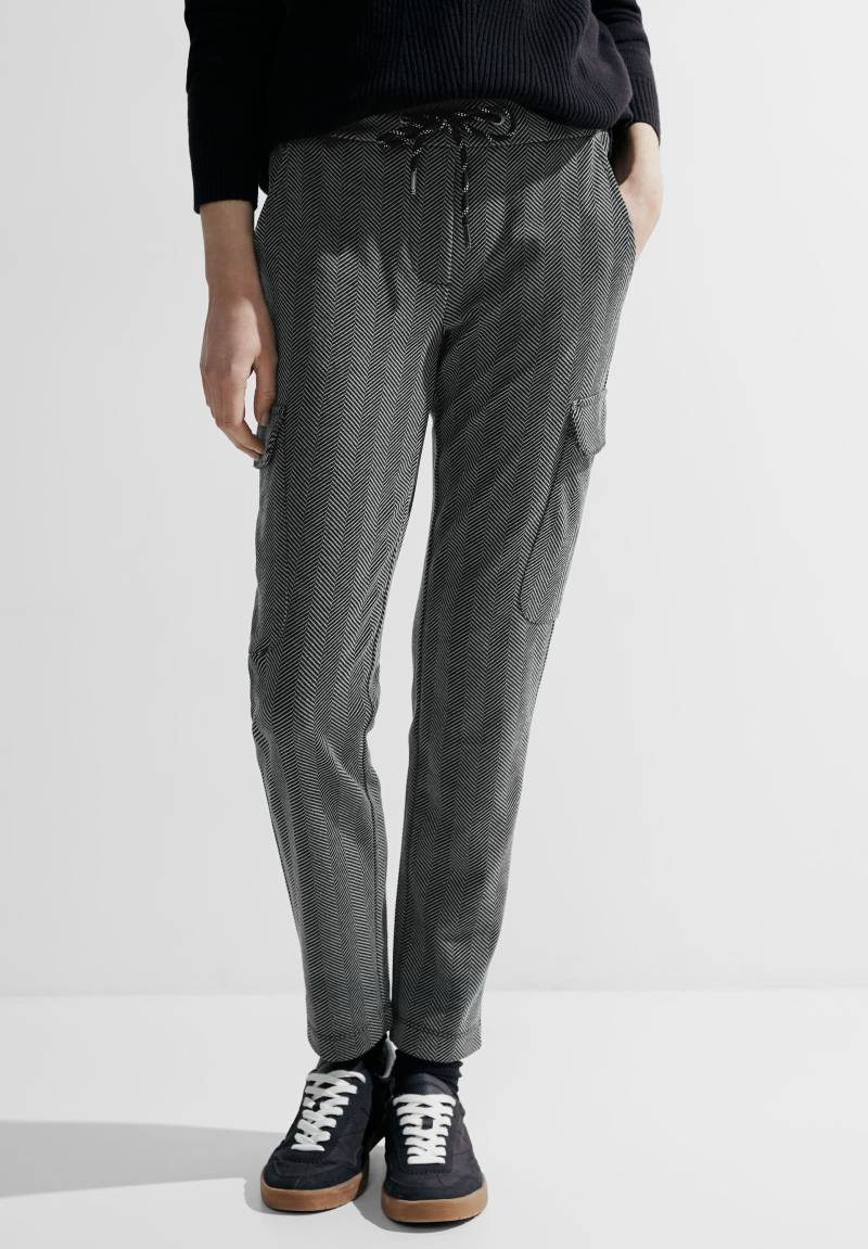 Cecil Cargohose »Style Tracey«, gemustert von cecil