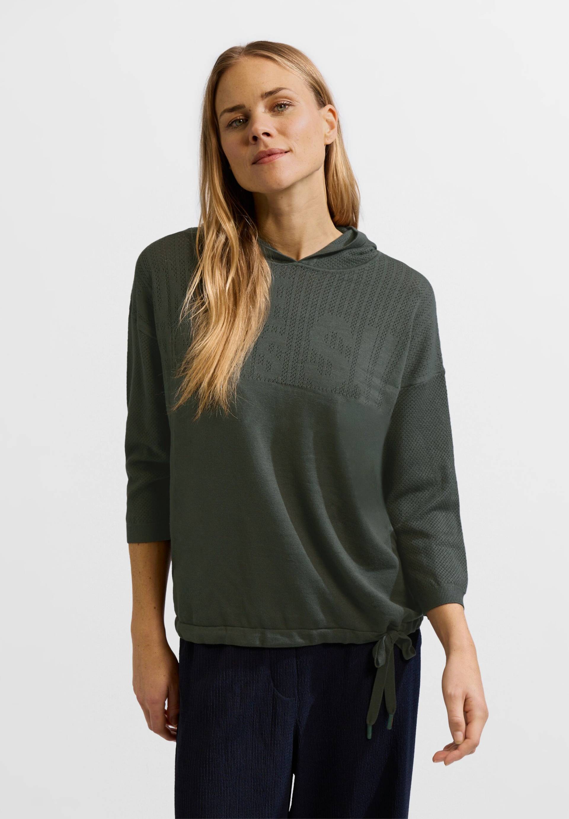 Cecil Kapuzenpullover, mit Mesh-Elementen von cecil