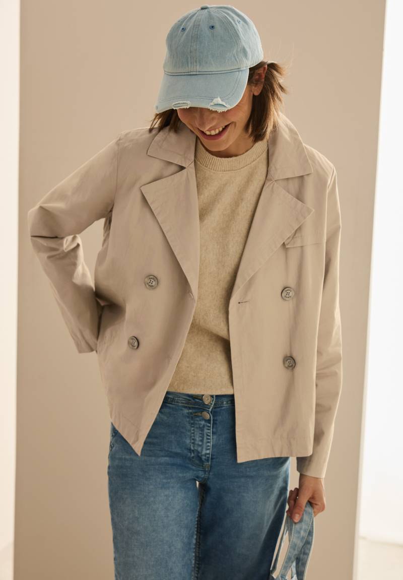 Cecil Kurzjacke, mit Logo Stickerei am Ärmel von cecil