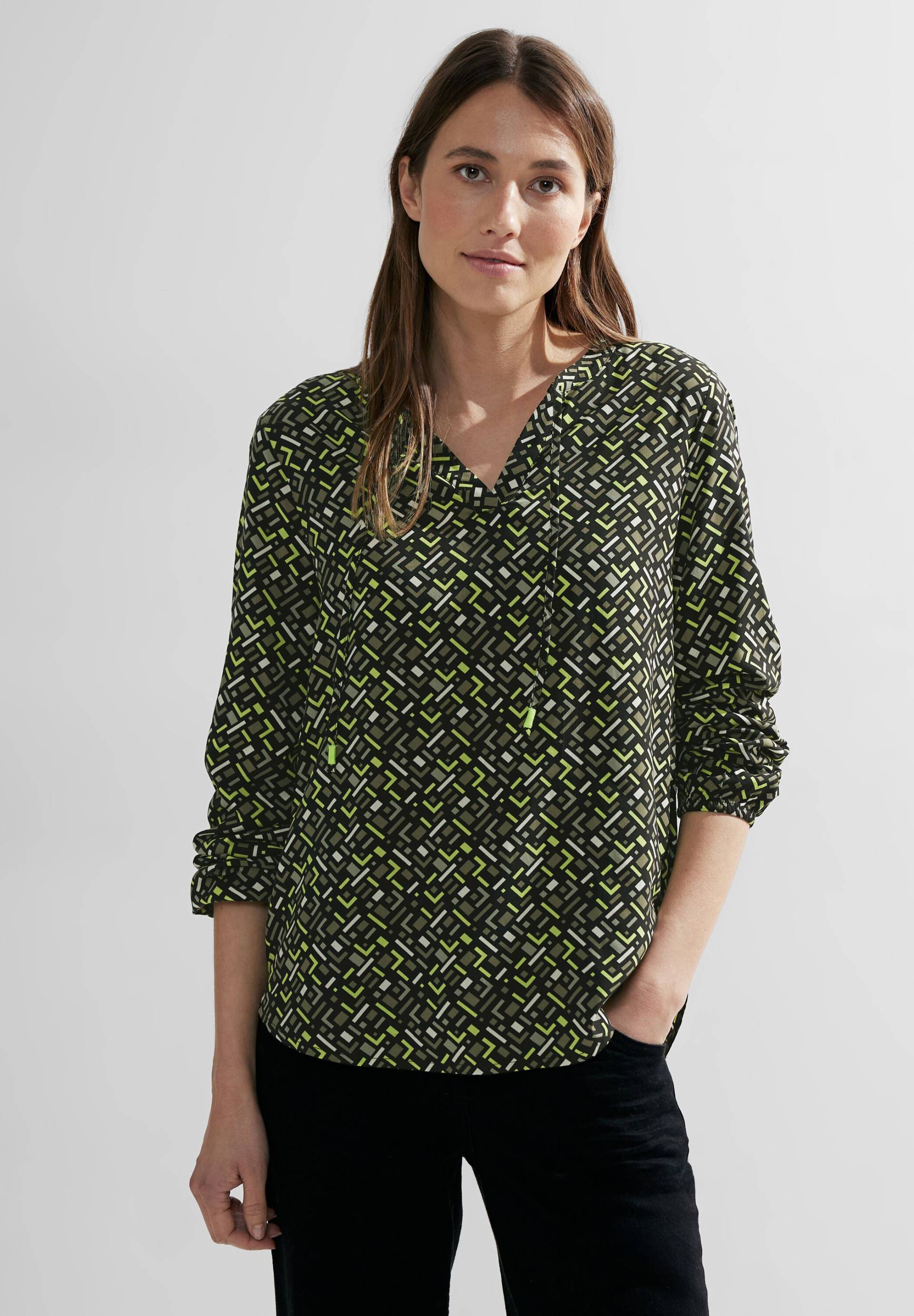 Cecil Langarmbluse »Minimal Print Blouse« von cecil