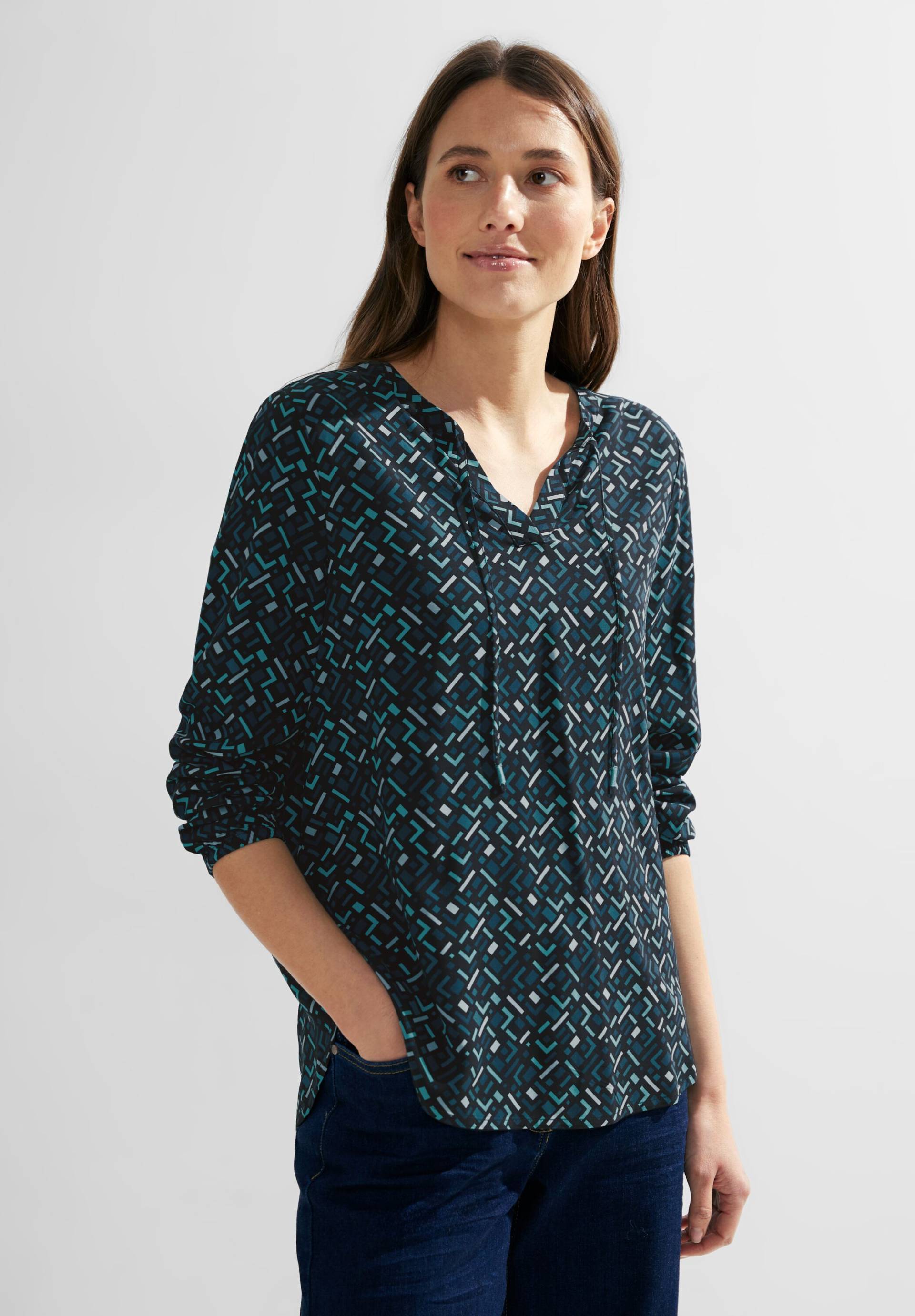 Cecil Langarmbluse »Minimal Print Blouse« von cecil