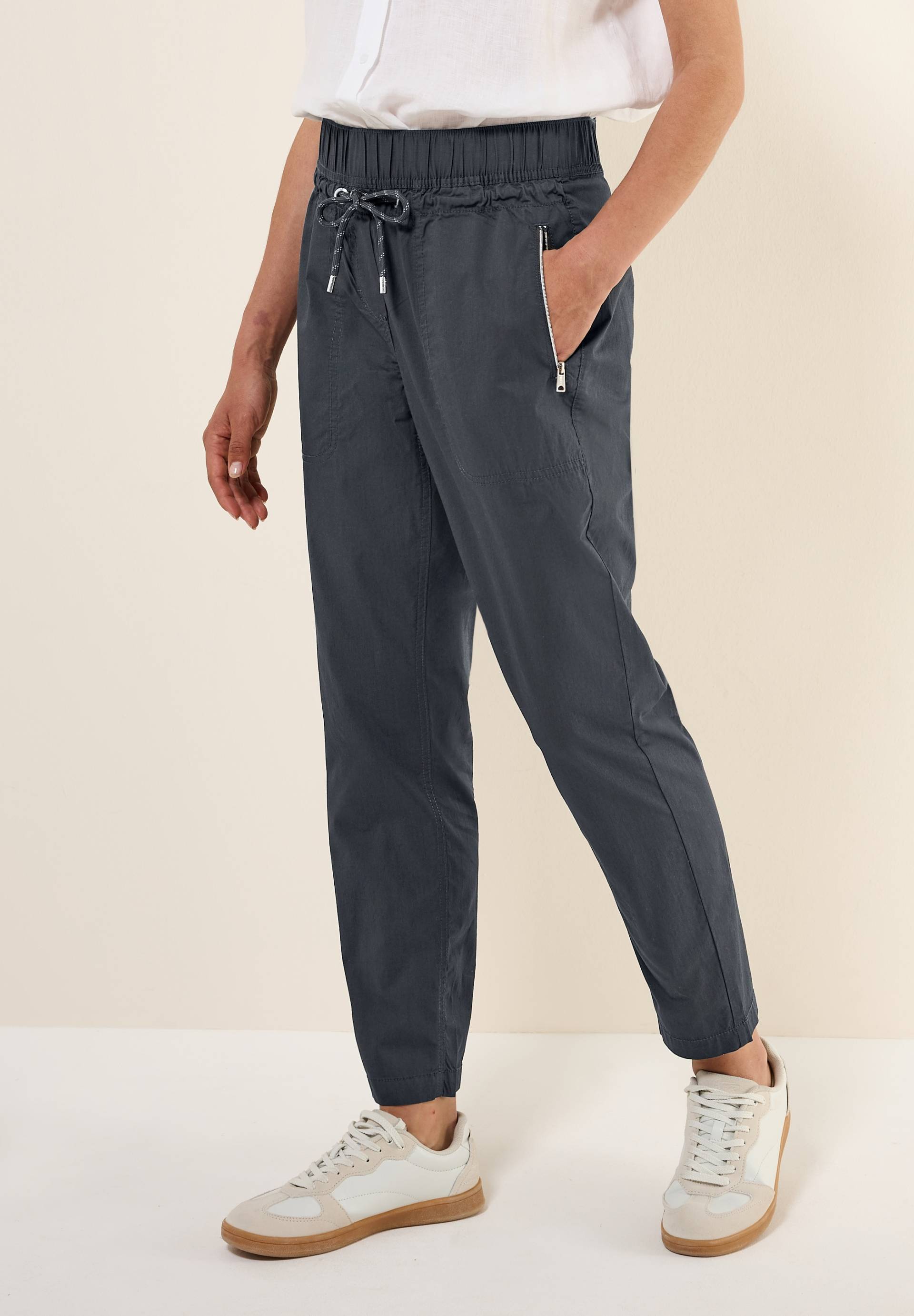 Cecil Paperbag-Hose »Style Chelsea«, mit elastischem Bund und Tunnelzug von cecil