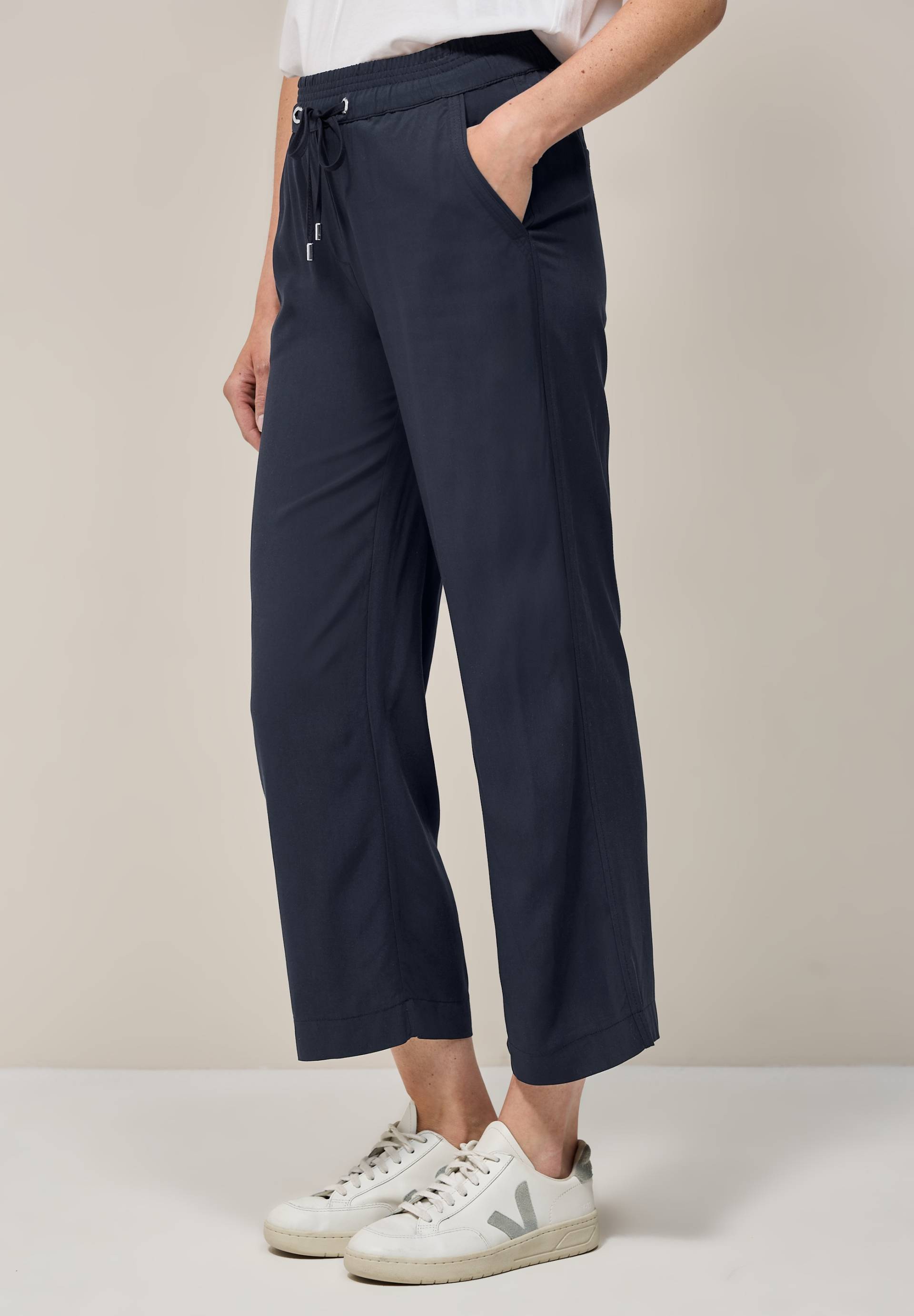 Cecil Stoffhose »Style Neele«, mit elastischem Bund mit Tunnelzug von cecil
