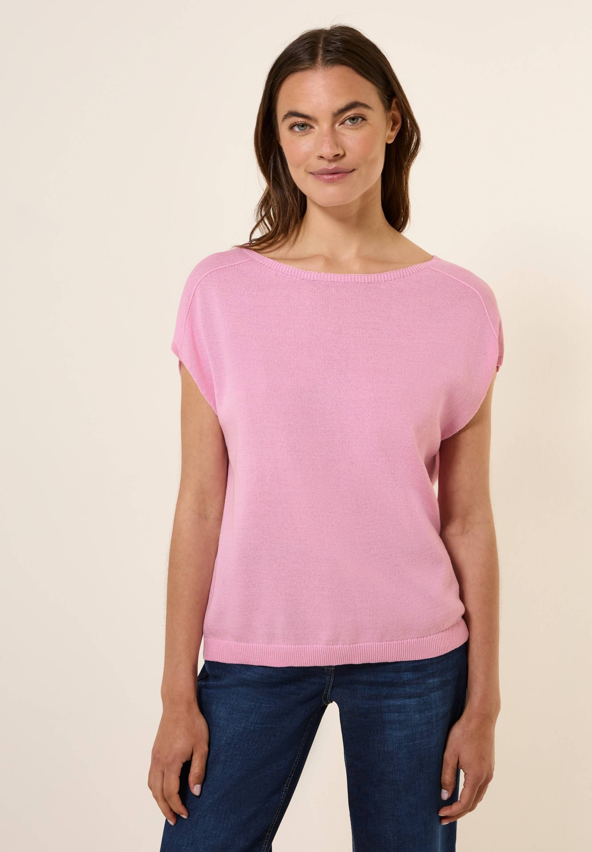 Cecil Strickpullover, ärmellos, mit Viskose Cecil Strickpullover, ärmellos, mit Viskose von cecil