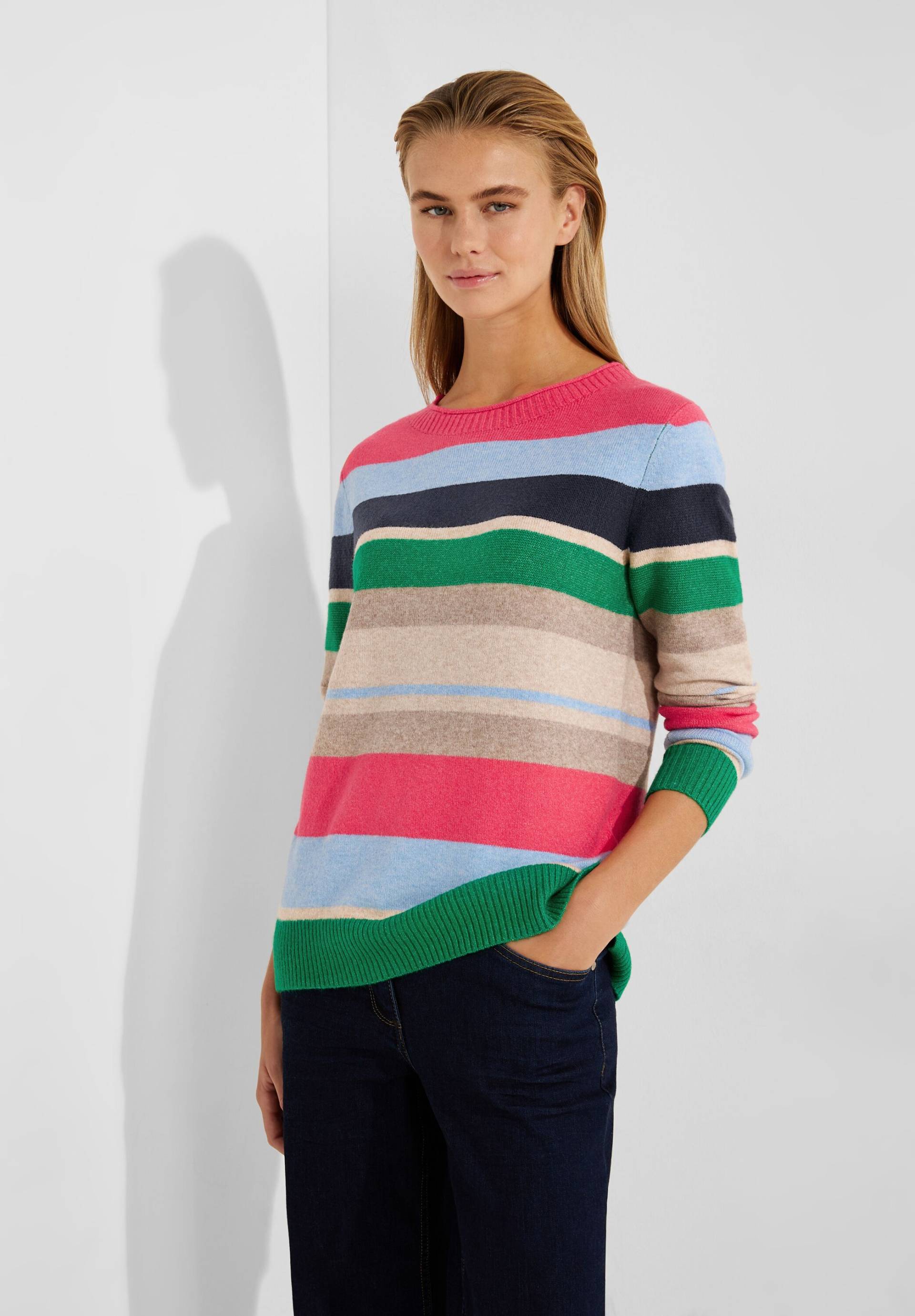 Cecil Strickpullover »Cosy Streifenpullover« von cecil