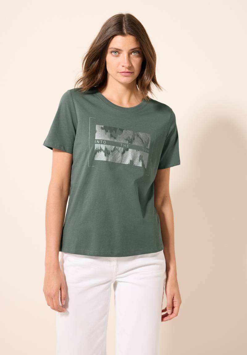 Cecil T-Shirt, mit Folienprint von cecil