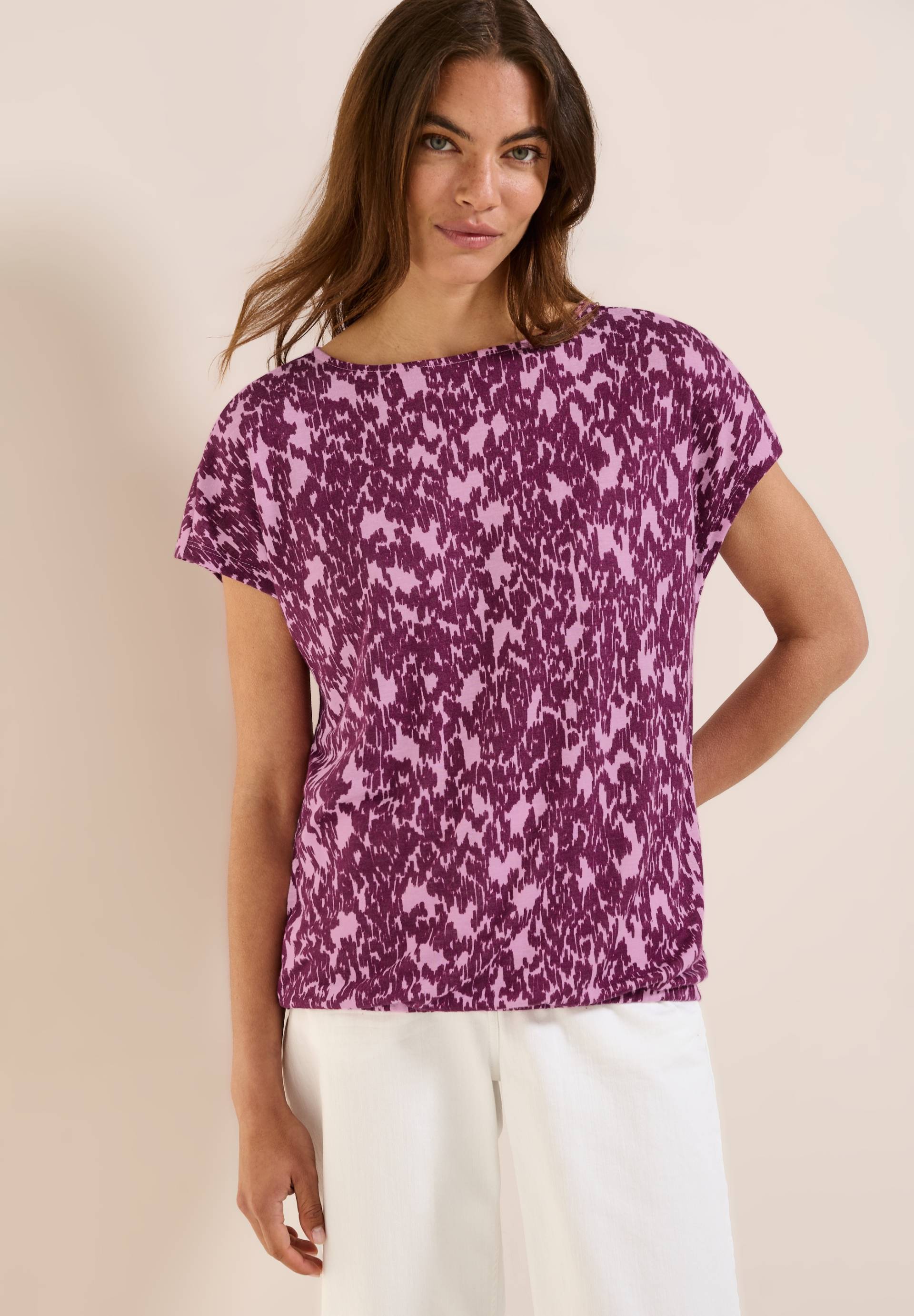 Cecil T-Shirt, mit Muster, Minimal-Print Cecil T-Shirt, mit Muster, Minimal-Print von cecil