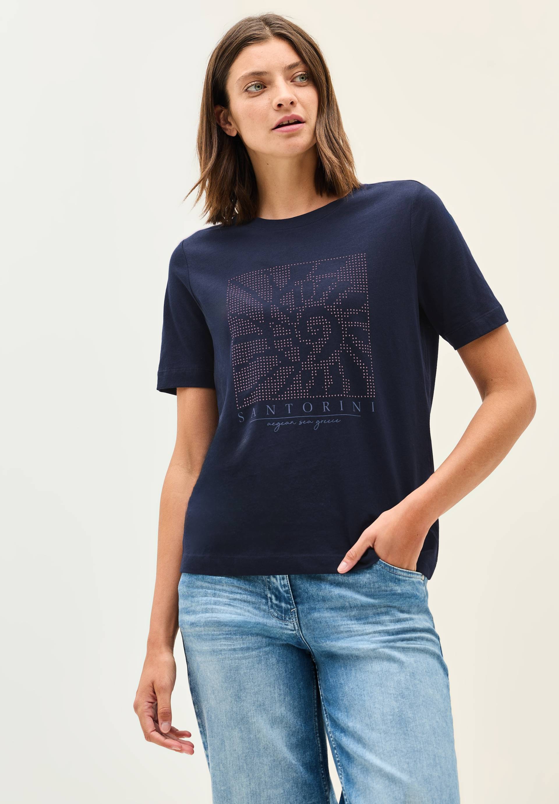 Cecil T-Shirt, mit Schmucksteinen von cecil