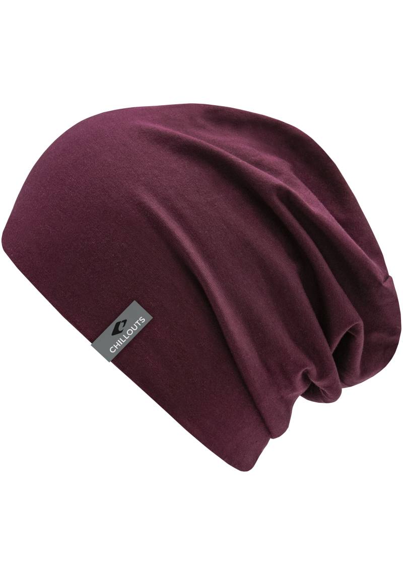 chillouts Beanie »Acapulco Hat«, lässiger Long-Beanie-Look, Baumwoll-Elasthan-Mix von chillouts
