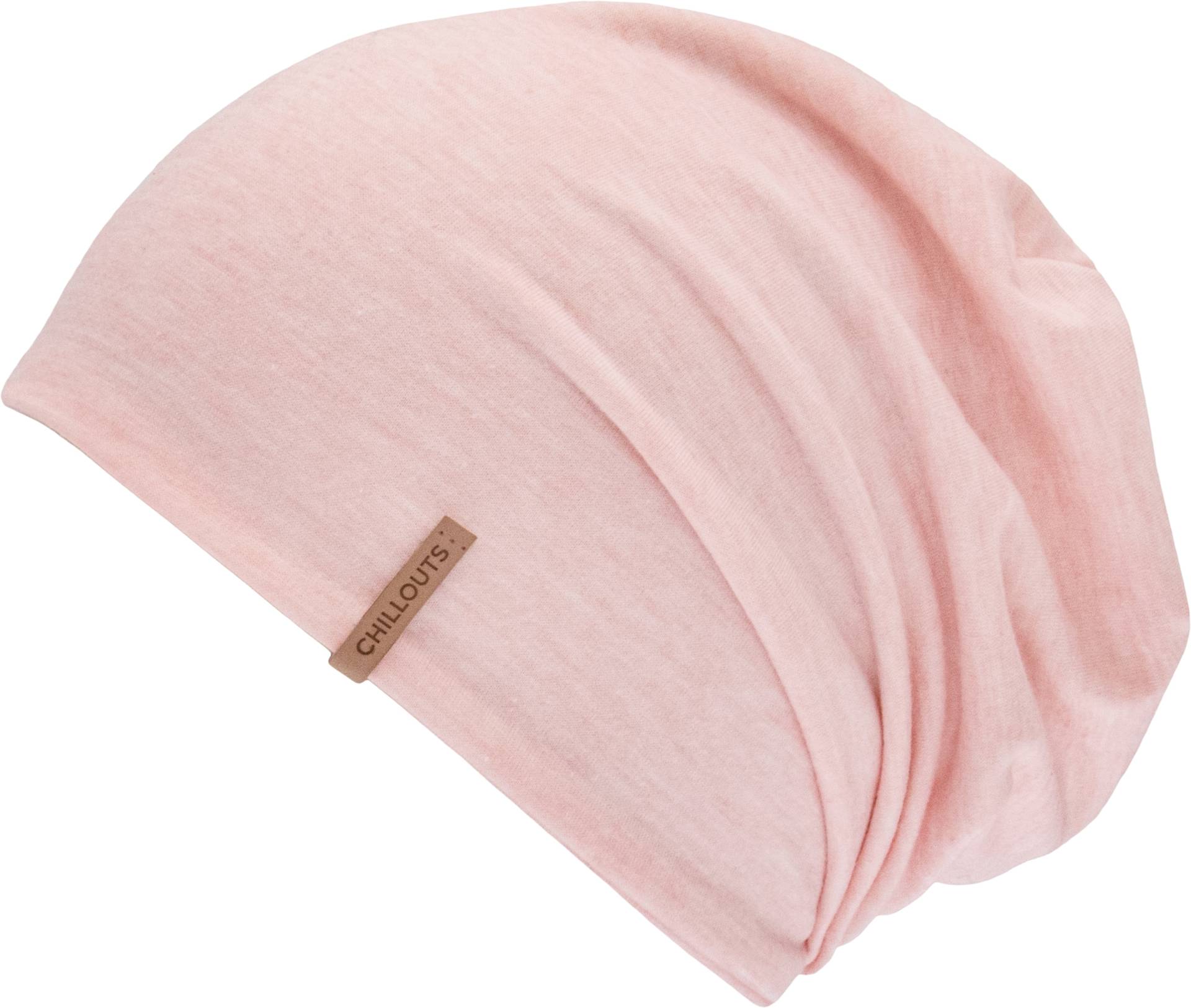 chillouts Beanie »Surrey Hat«, (1 St.), mit dezentem Flag-Label, passt sich jeder Kopfform an von chillouts