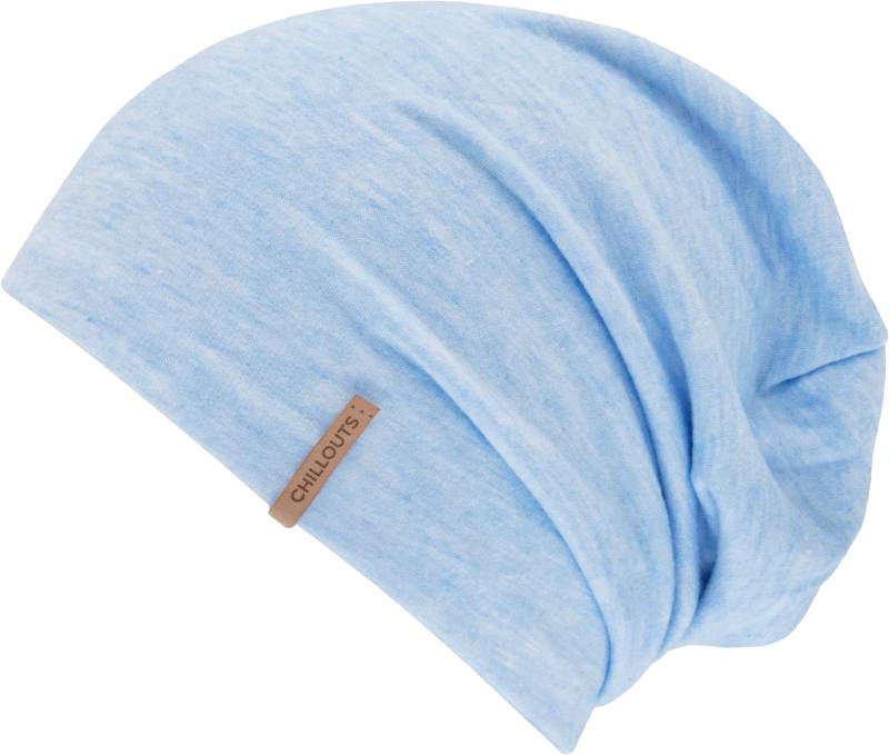 chillouts Beanie »Surrey Hat«, (1 St.), mit dezentem Flag-Label, passt sich jeder Kopfform an von chillouts