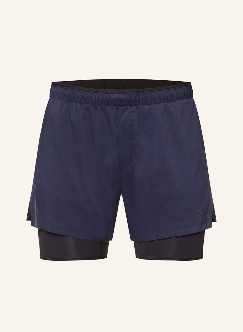 Ciele Athletics 2-In-1 Laufshorts Dlyshort blau von ciele athletics