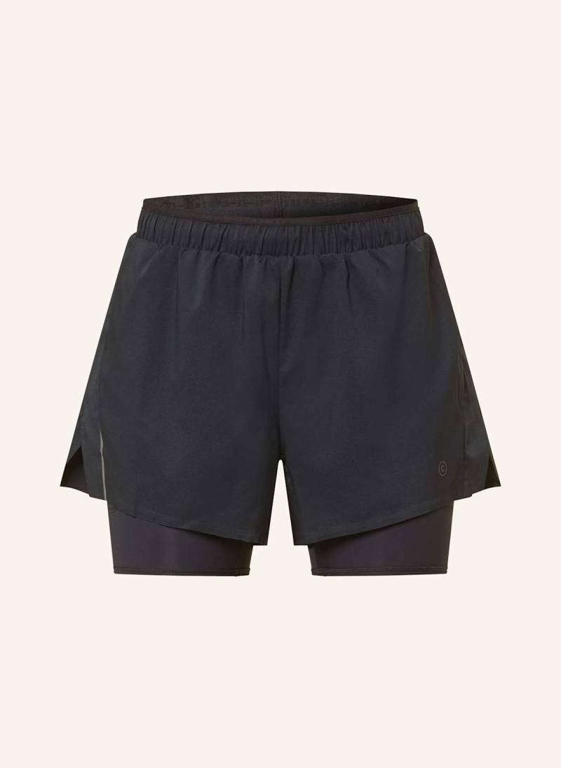 Ciele Athletics 2-In-1-Laufshorts dlyshort4 Longbrief schwarz von ciele athletics