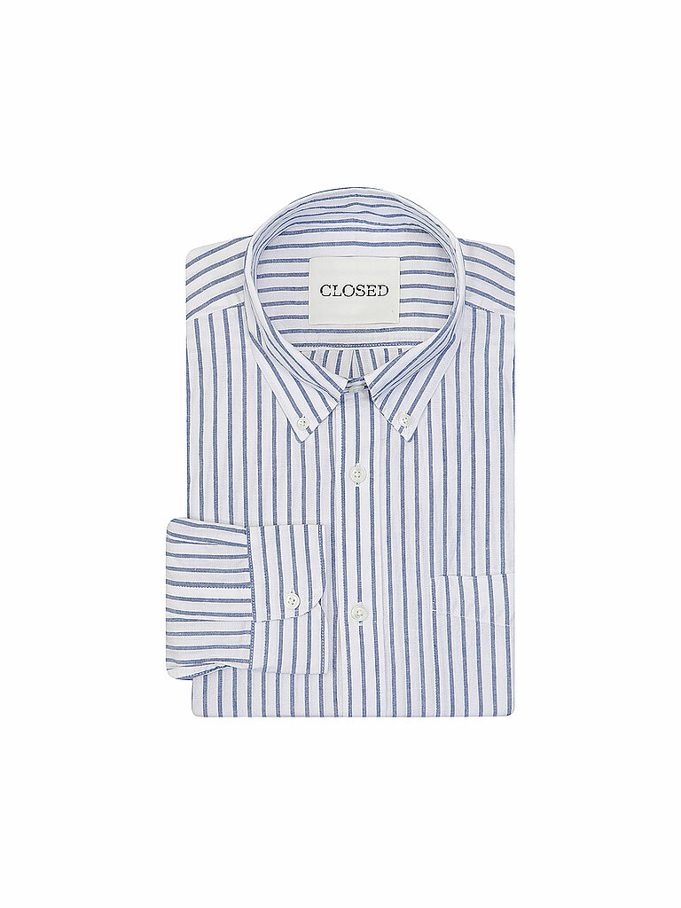 CLOSED Hemd Regular Fit  blau | L von closed