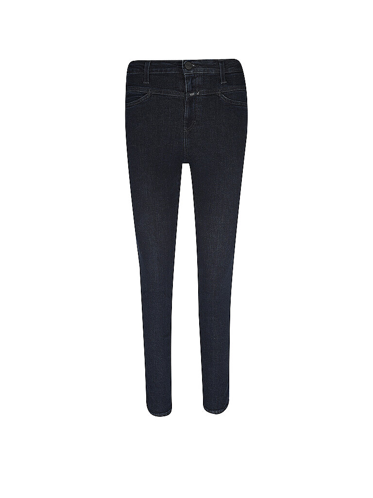 CLOSED Highwaist Jeans Skinny Fit 7/8 Pusher dunkelblau | 25 von closed