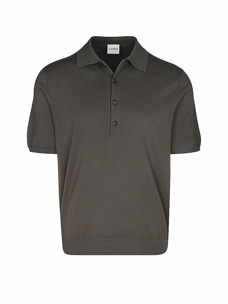 CLOSED Poloshirt  grau | M von closed