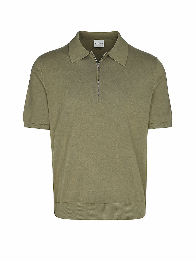 CLOSED Poloshirt  olive | XL von closed