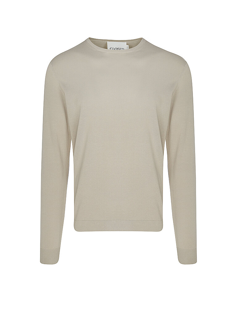 CLOSED Pullover JUMPER  beige | L von closed