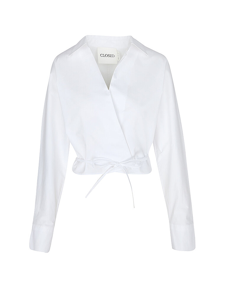 CLOSED Wickelbluse  weiss | L von closed