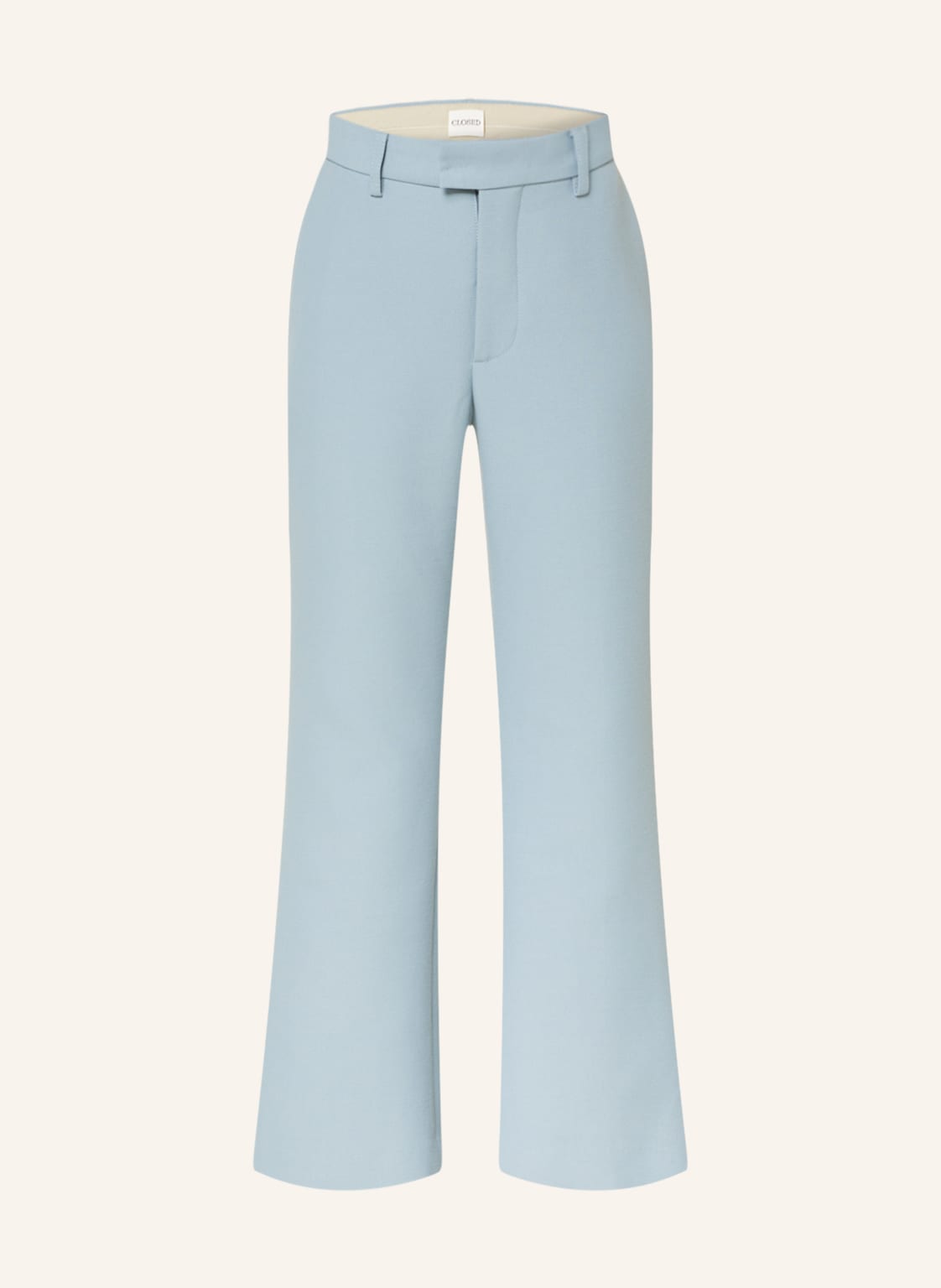 Closed Bootcut-Hose Wharton blau von closed