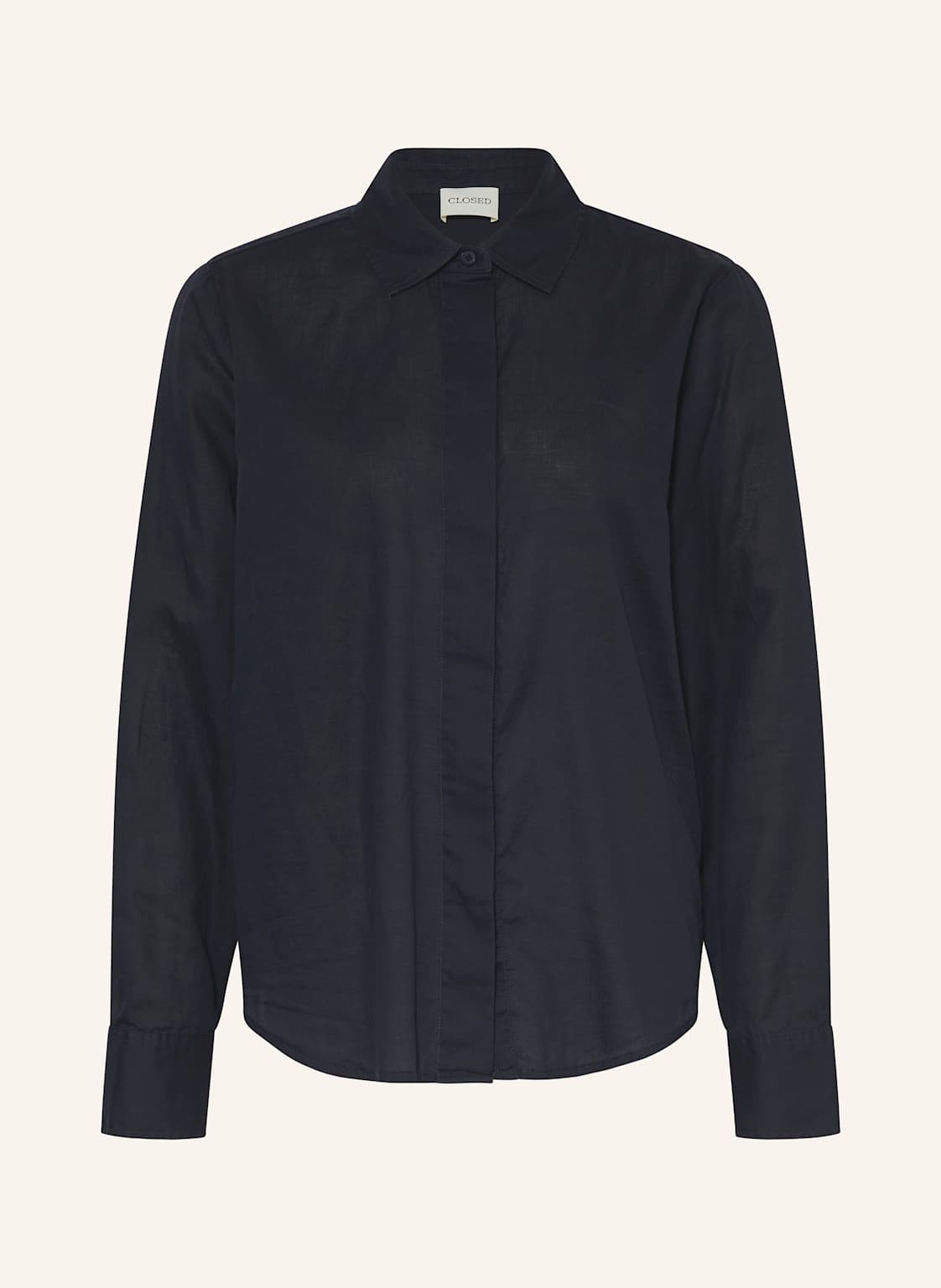 Closed Hemdbluse blau von closed