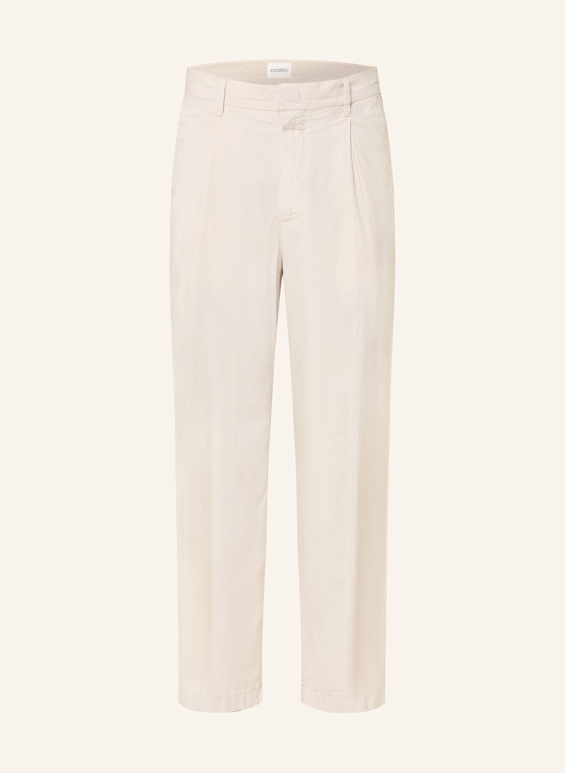 Closed Hose Blomberg Wide Relaxed Fit beige von closed