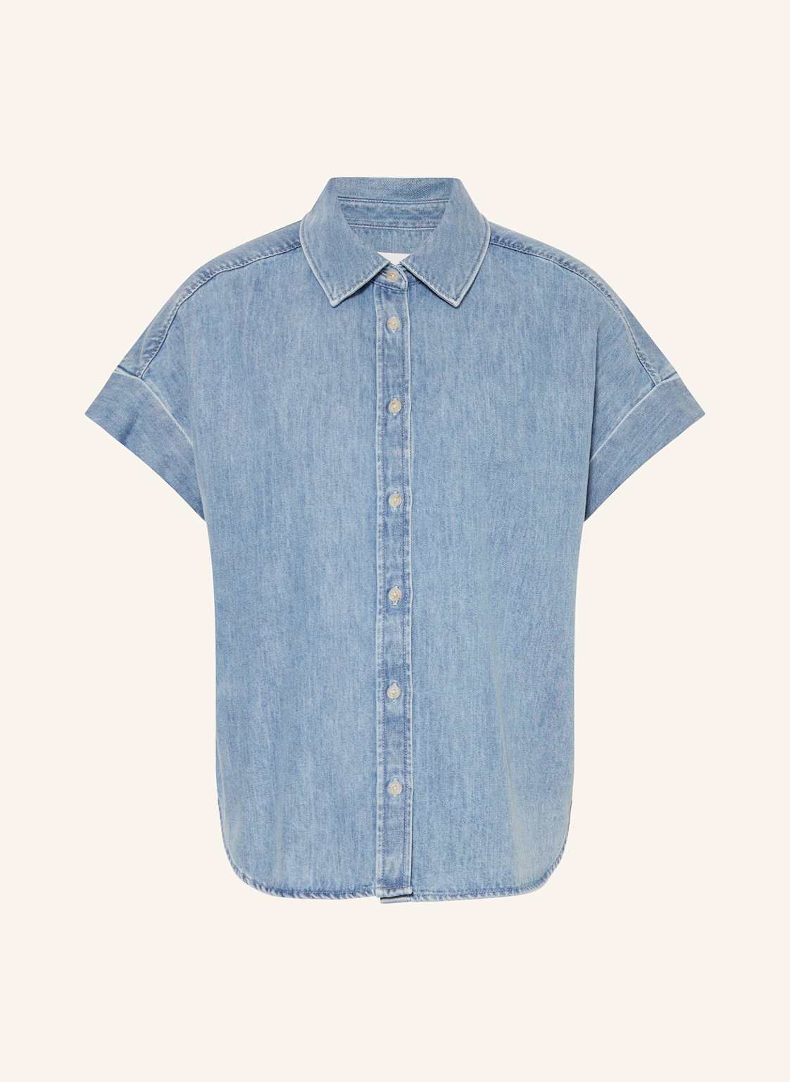 Closed Jeansbluse blau Closed Jeansbluse blau von closed