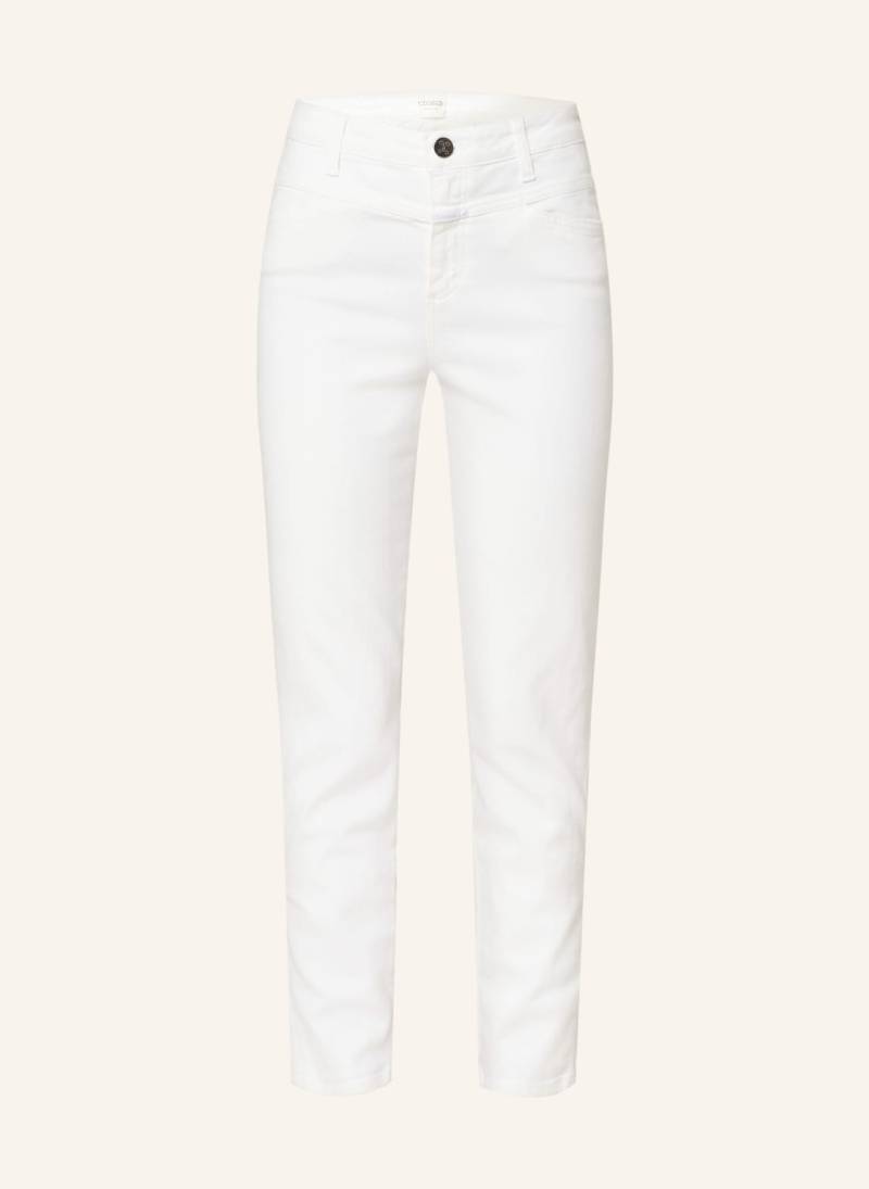 Closed Skinny Jeans Skinny Pusher weiss von closed