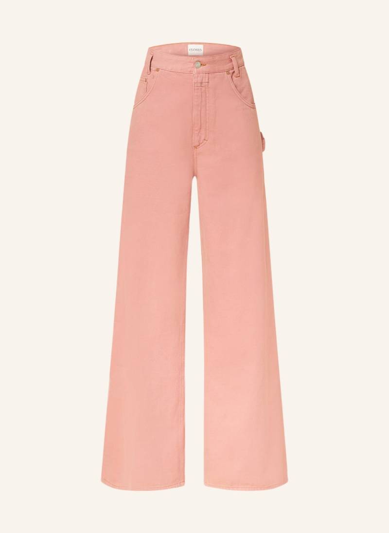 Closed Straight Jeans Morus rot von closed