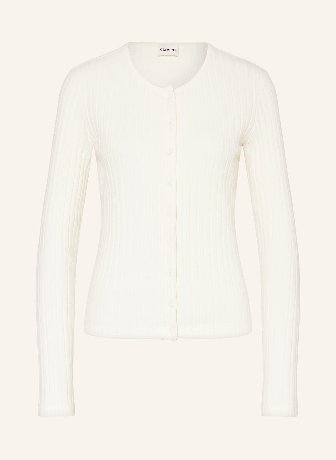 Closed Strickjacke weiss Closed Strickjacke weiss von closed