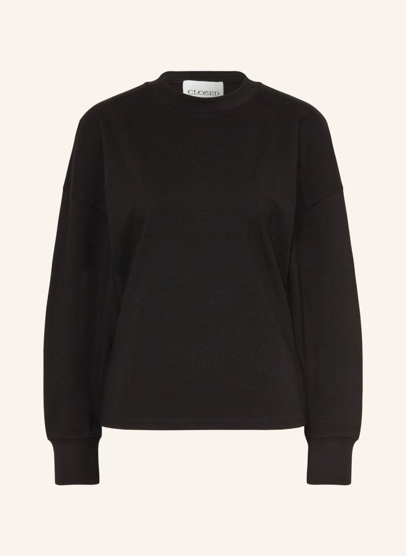 Closed Sweatshirt schwarz von closed