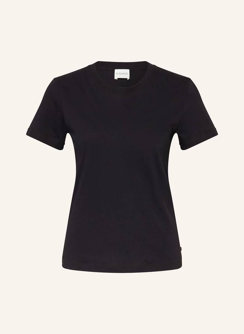 Closed T-Shirt schwarz von closed