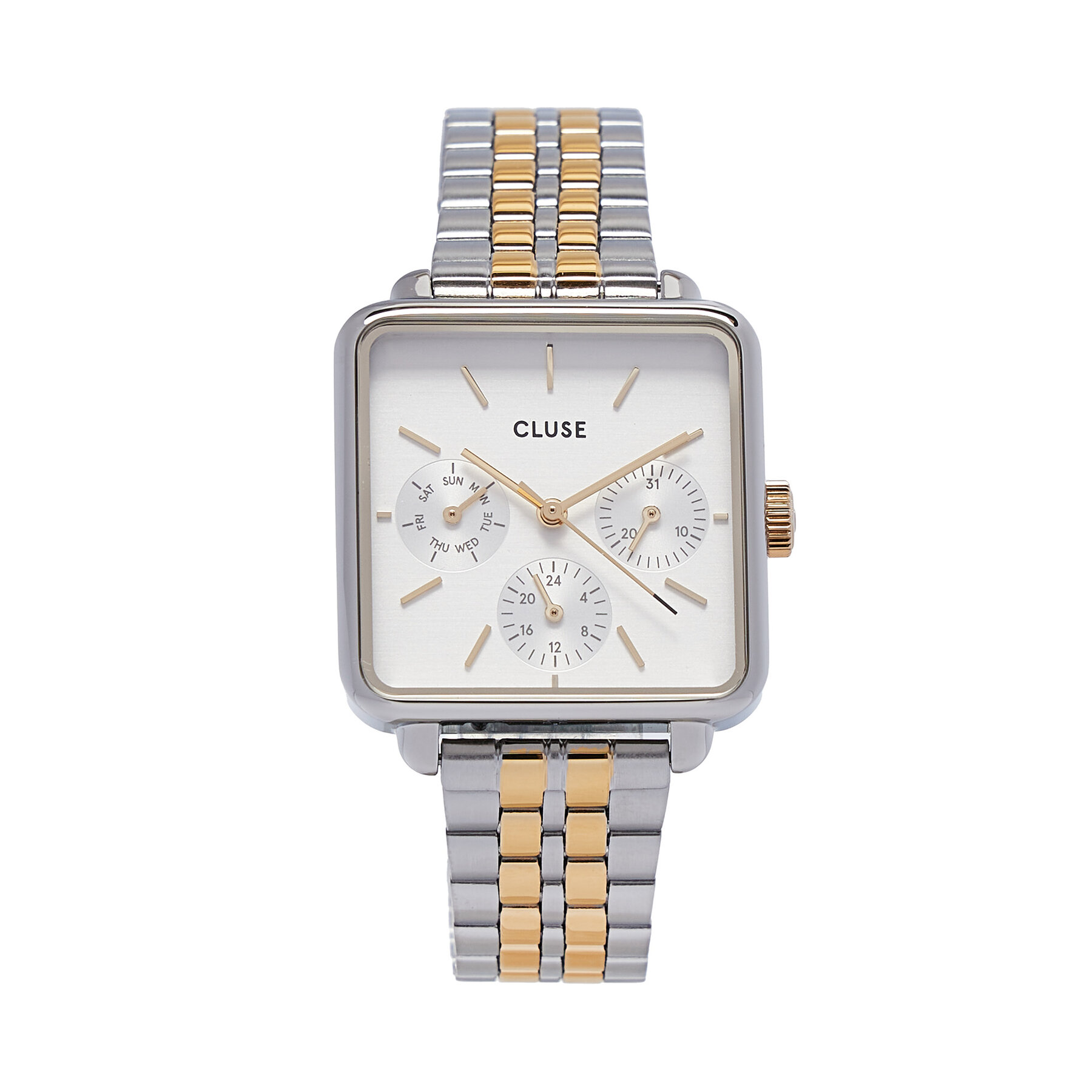 Uhr Cluse La Tétragone CW13803 Silver/Gold von cluse