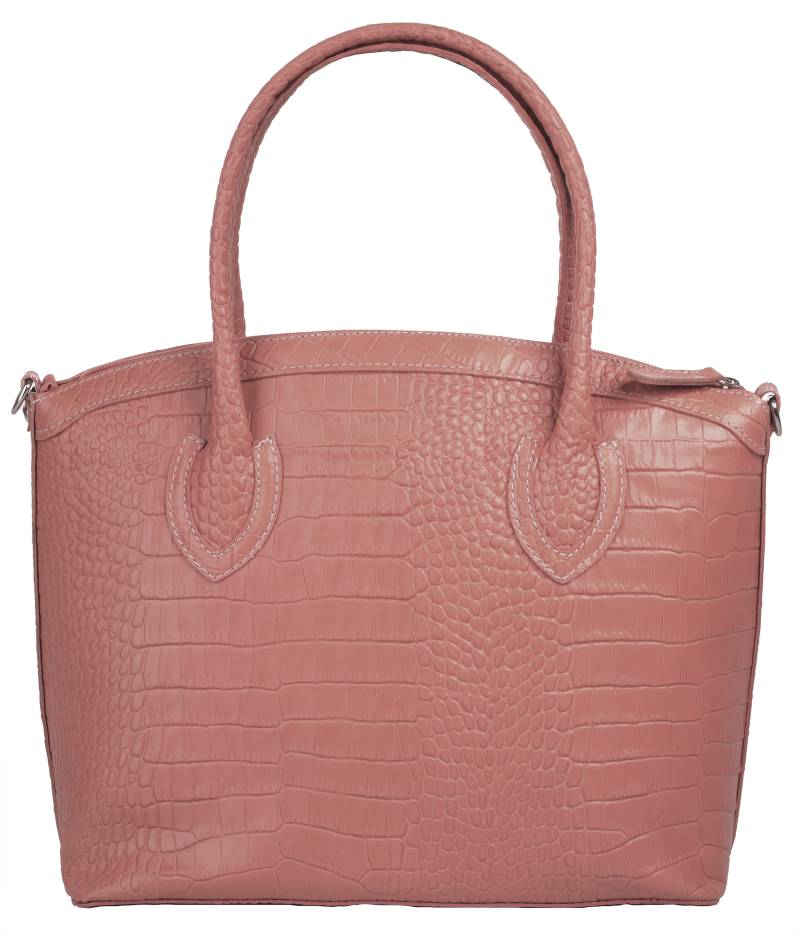 Cluty Henkeltasche, echt Leder, Made in Italy von cluty