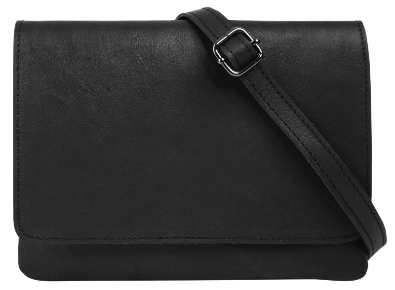 Cluty Umhängetasche, echt Leder, Made in Italy von cluty