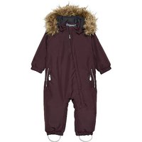 COLOR KIDS Kinder Skioverall Fake Fur braun | 104 von color kids
