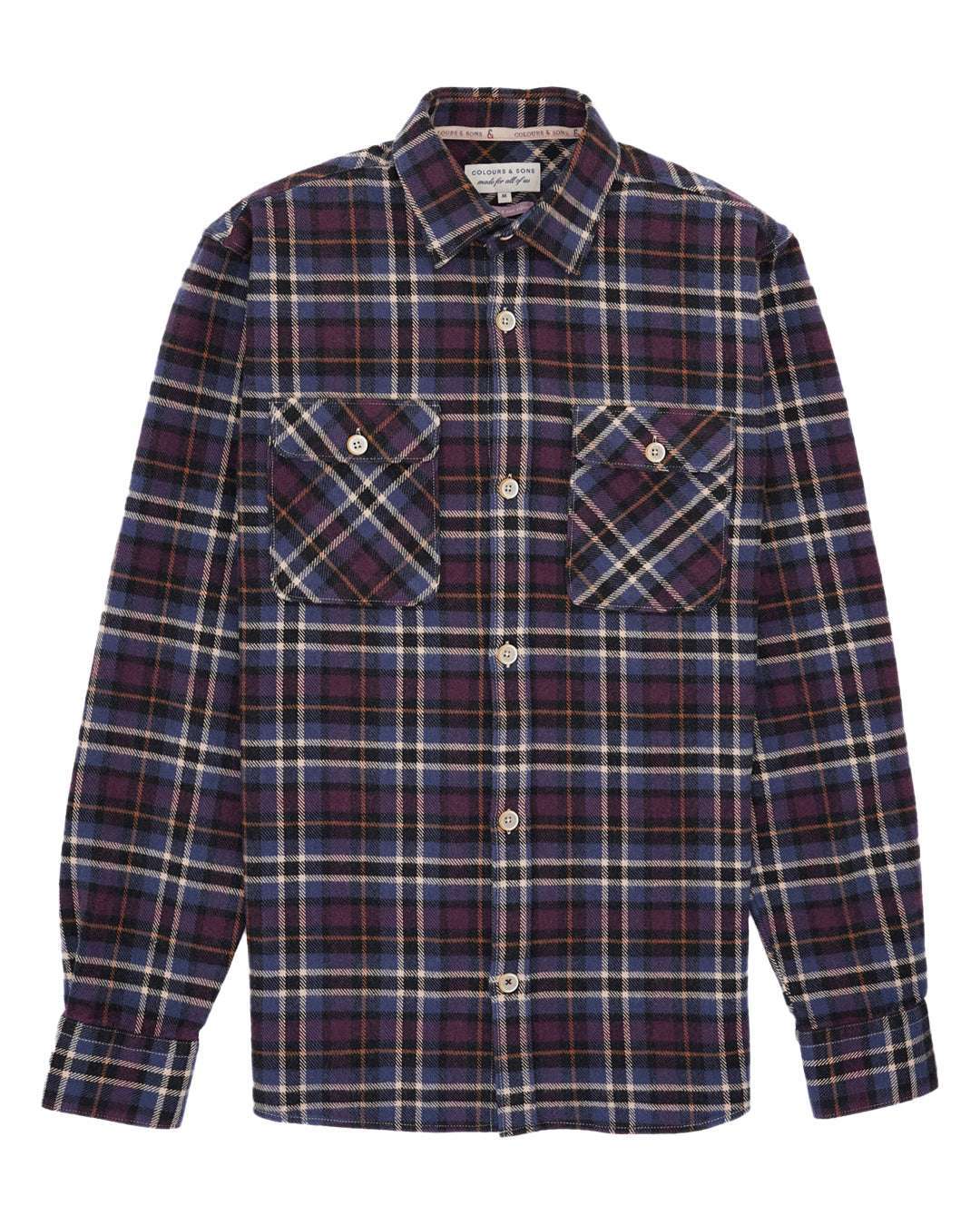 colours & sons Kurzarmhemd »Hemden Shirt-Check«