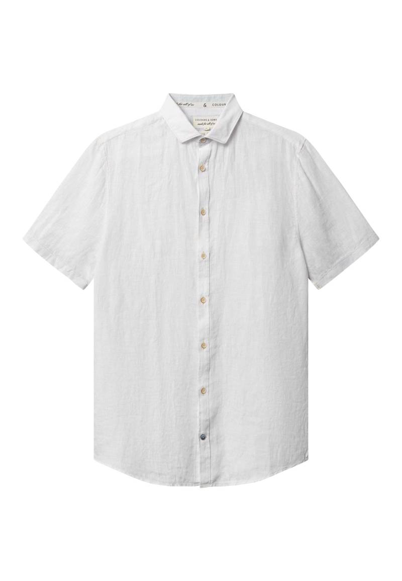 colours & sons Kurzarmhemd »colours & sons Hemden Linen« von colours & sons
