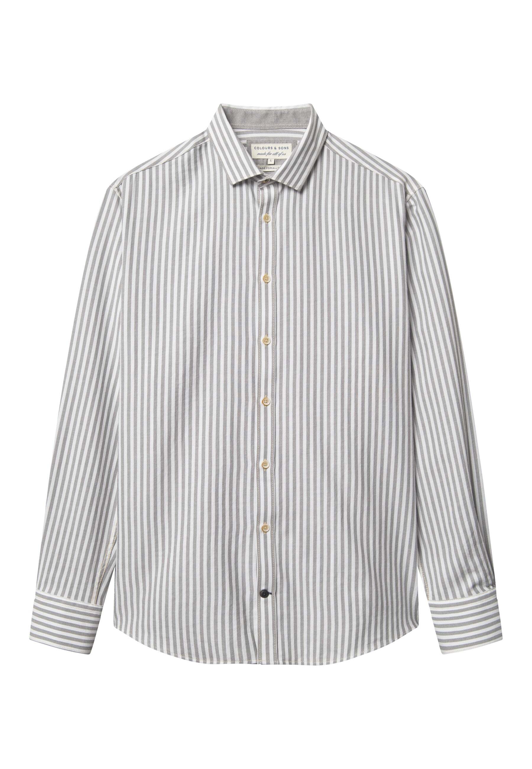 colours & sons Langarmhemd »colours & sons Langarmhemd Shirt Brushed Twill Stripes« colours & sons Langarmhemd »colours & sons Langarmhemd Shirt Brushed Twill Stripes« von colours & sons