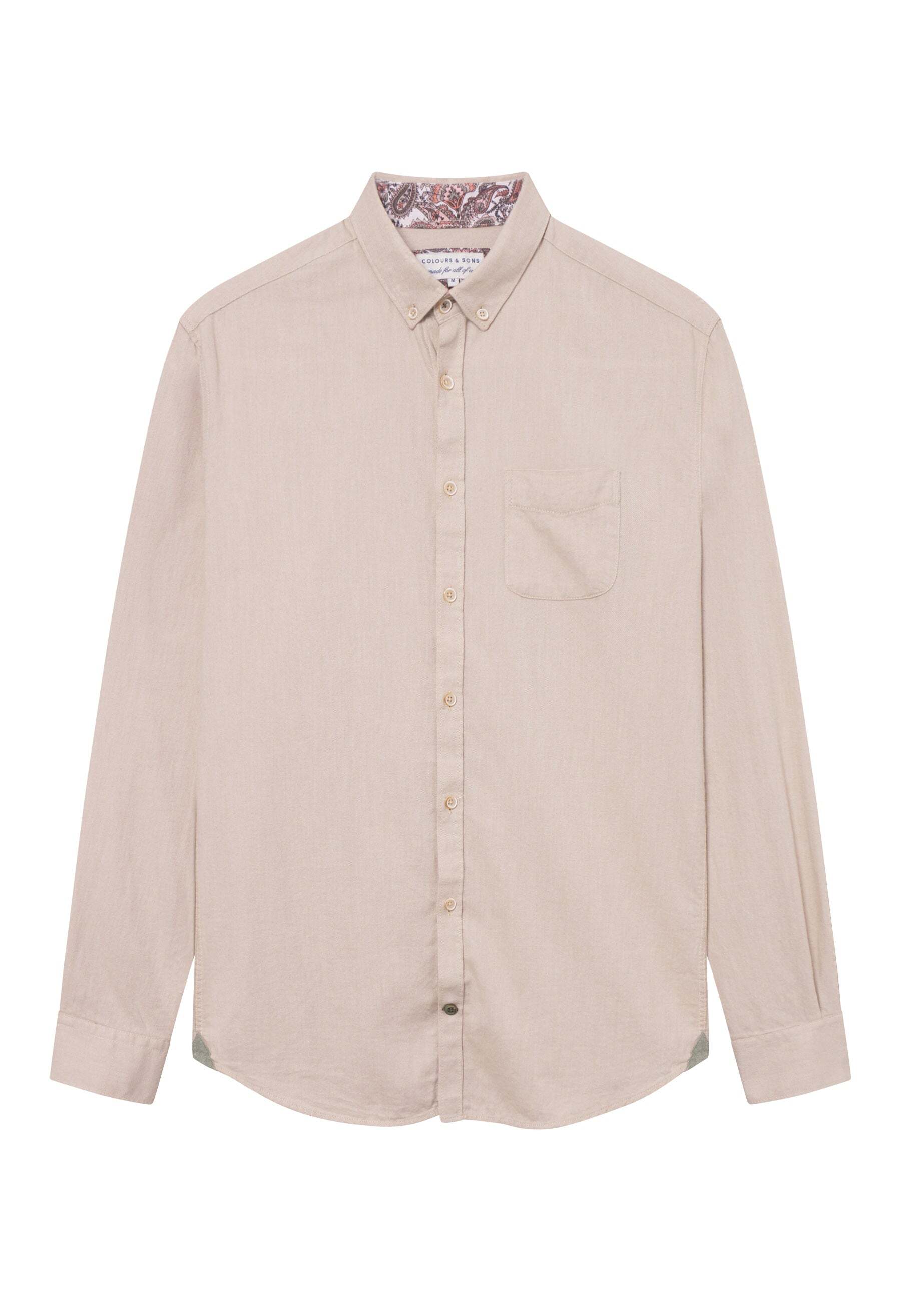 colours & sons Langarmhemd »colours & sons Langarmhemd Shirt Brushed Twill« colours & sons Langarmhemd »colours & sons Langarmhemd Shirt Brushed Twill« von colours & sons
