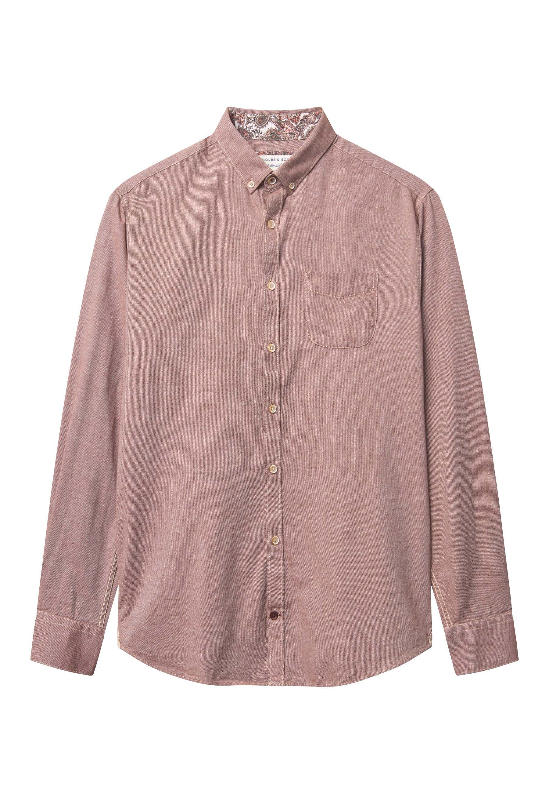 colours & sons Langarmhemd »colours & sons Langarmhemd Shirt Brushed Twill« colours & sons Langarmhemd »colours & sons Langarmhemd Shirt Brushed Twill« von colours & sons