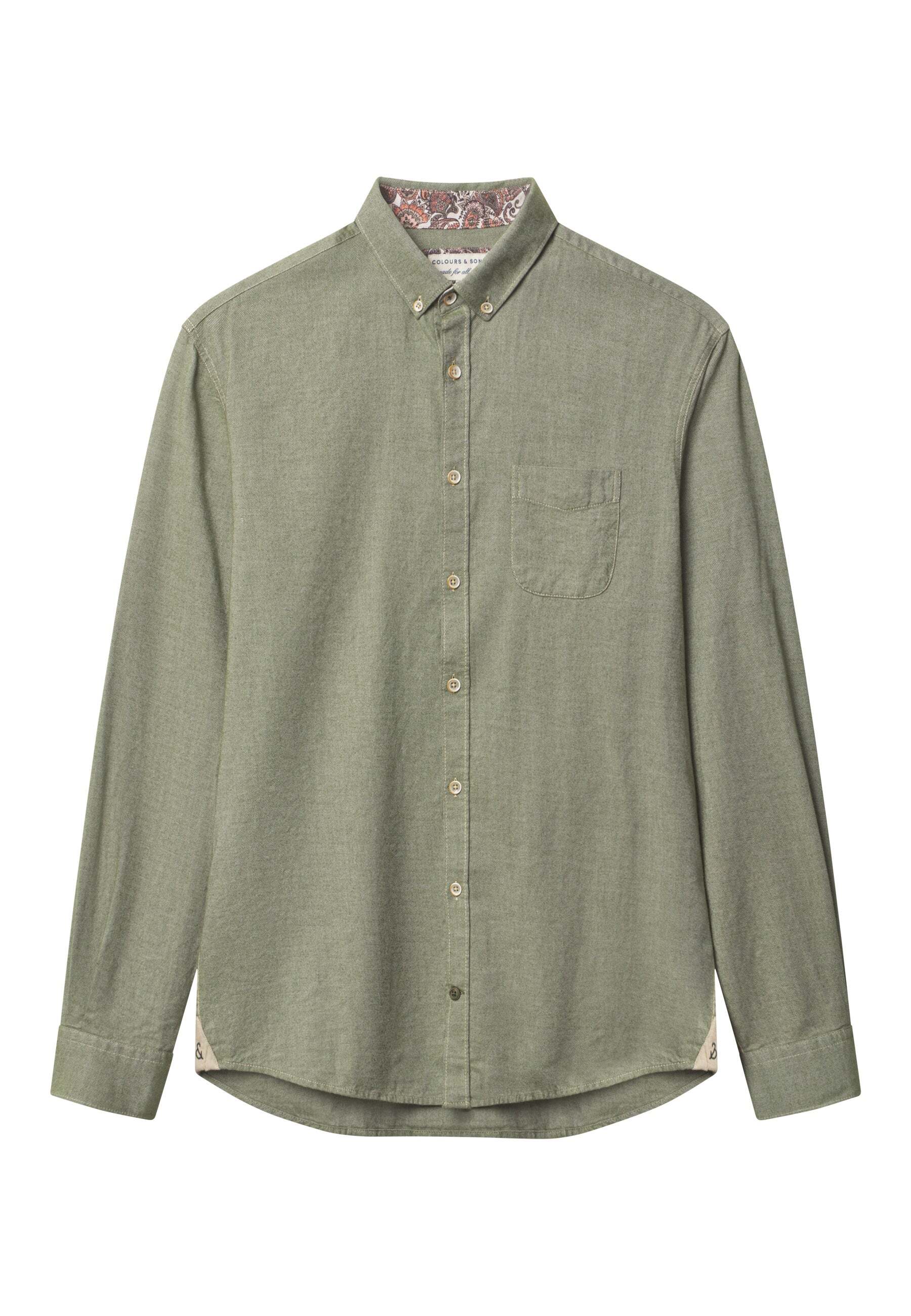 colours & sons Langarmhemd »colours & sons Langarmhemd Shirt Brushed Twill« colours & sons Langarmhemd »colours & sons Langarmhemd Shirt Brushed Twill« von colours & sons