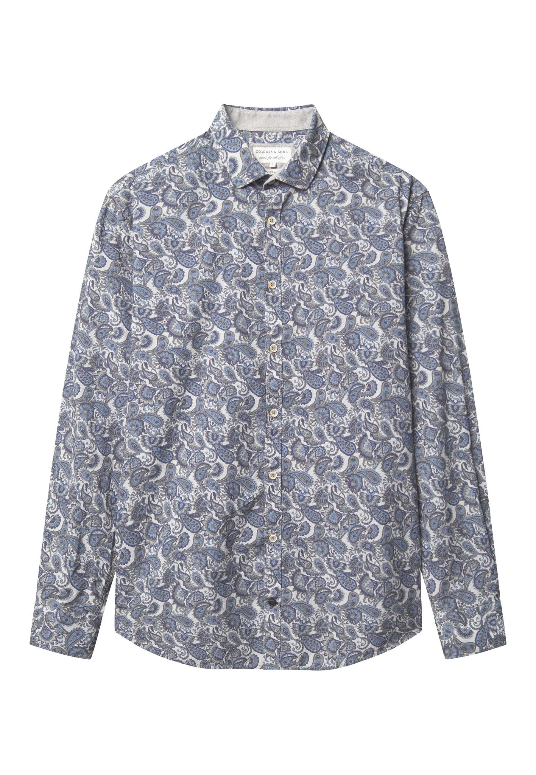 colours & sons Langarmhemd »colours & sons Langarmhemd Shirt Printed« colours & sons Langarmhemd »colours & sons Langarmhemd Shirt Printed« von colours & sons