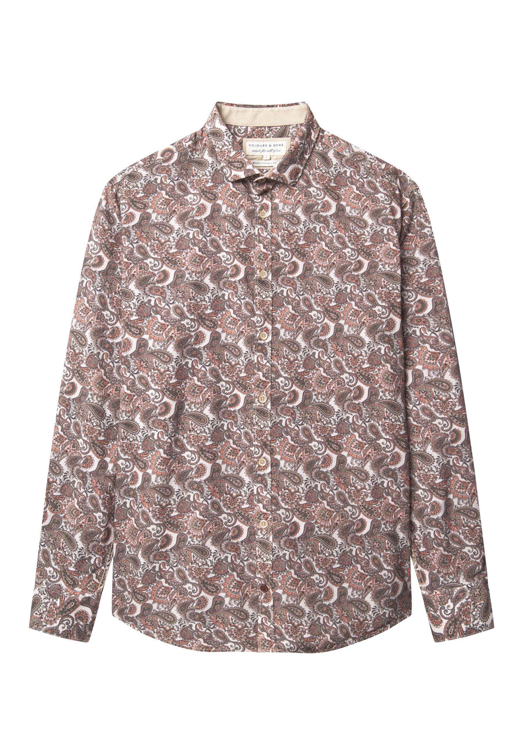 colours & sons Langarmhemd »colours & sons Langarmhemd Shirt Printed« colours & sons Langarmhemd »colours & sons Langarmhemd Shirt Printed« von colours & sons