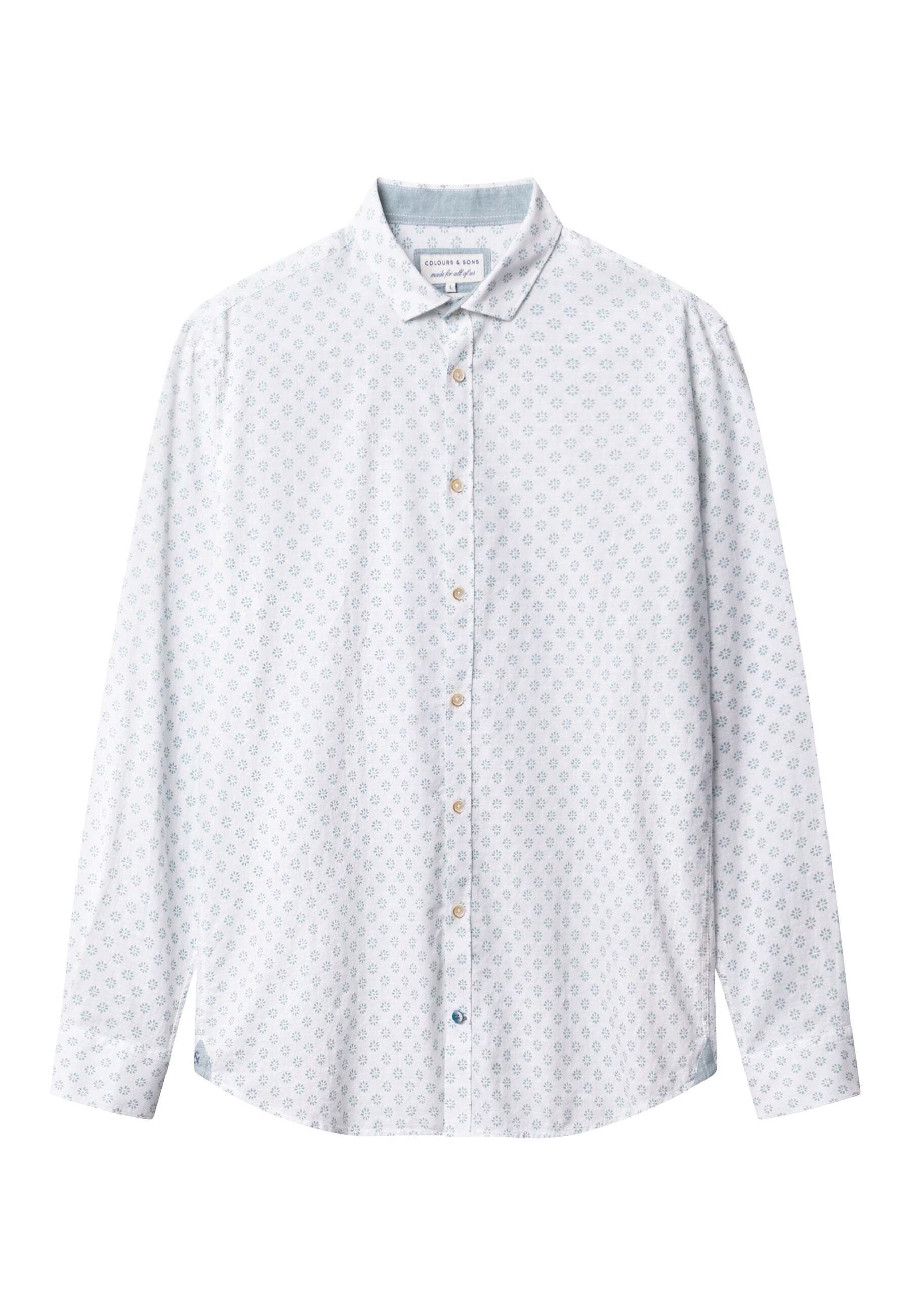 colours & sons Langarmhemd »colours & sons Langarmhemd Shirt-Printed« colours & sons Langarmhemd »colours & sons Langarmhemd Shirt-Printed« von colours & sons