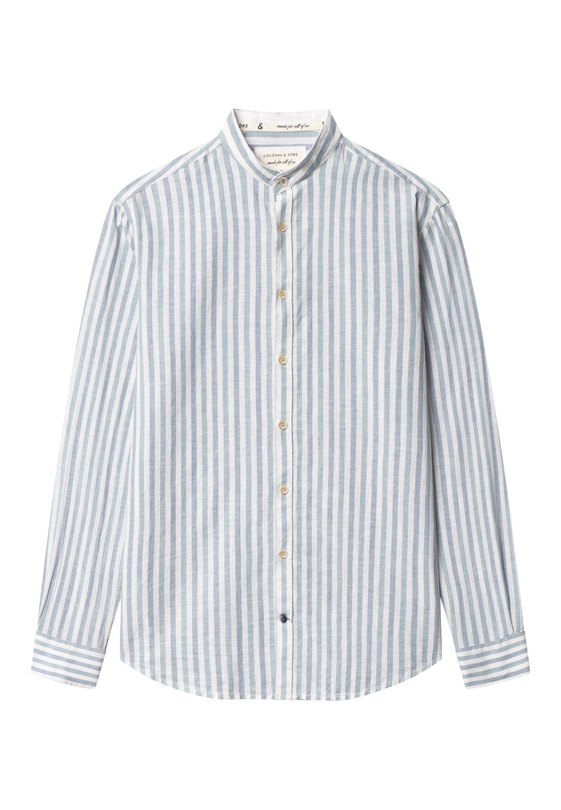 colours & sons Leinenhemd »colours & sons Leinenhemd Shirt-Linen Blend Stripes« colours & sons Leinenhemd »colours & sons Leinenhemd Shirt-Linen Blend Stripes« von colours & sons