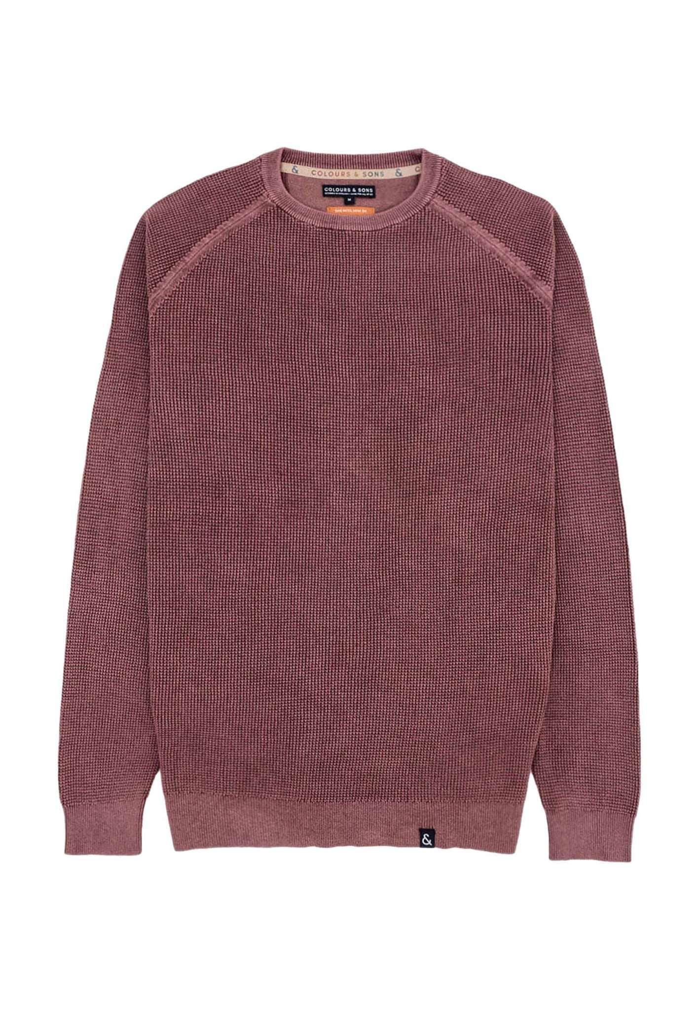 colours & sons Sweatshirt »Sweatshirt Roundneck Washed« von colours & sons