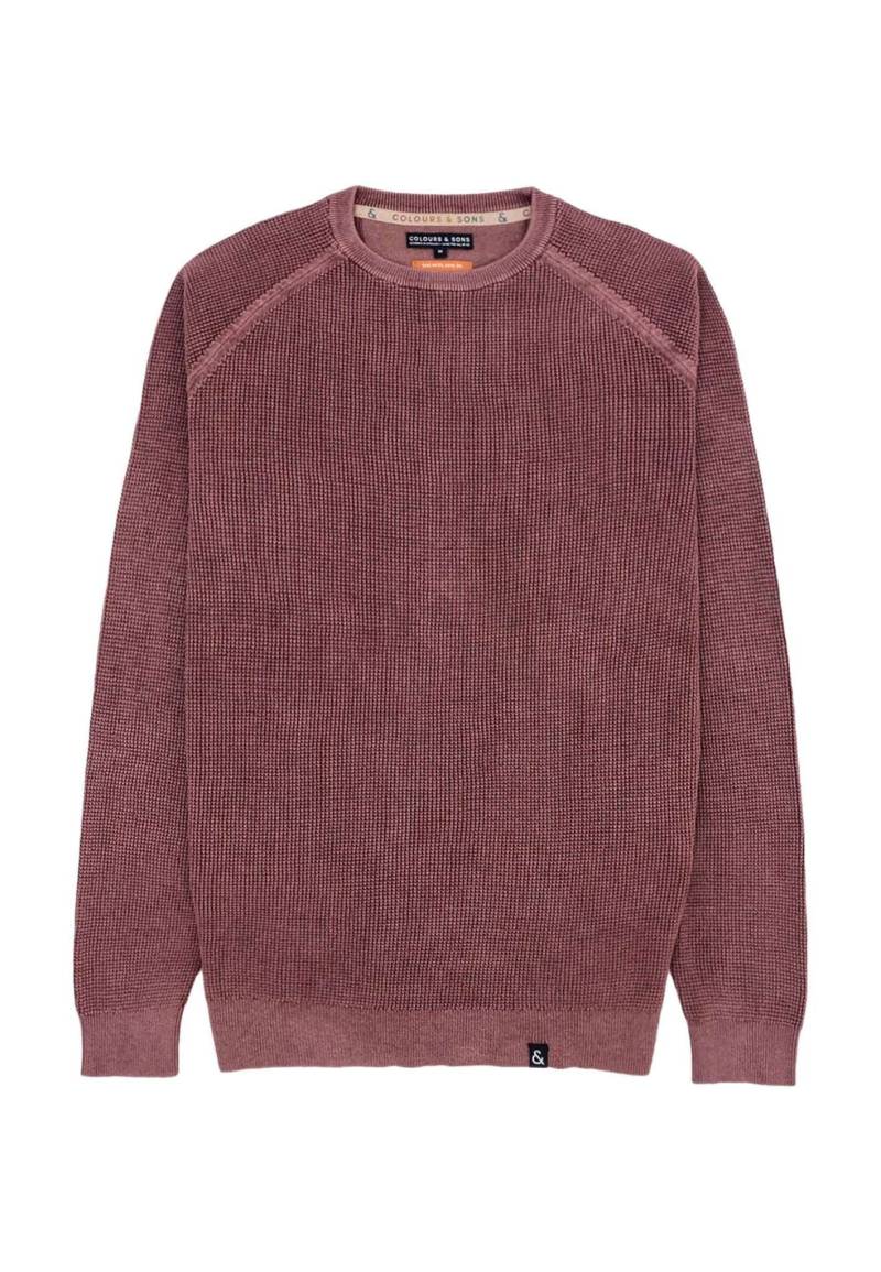 colours & sons Sweatshirt »Sweatshirt Roundneck Washed« von colours & sons