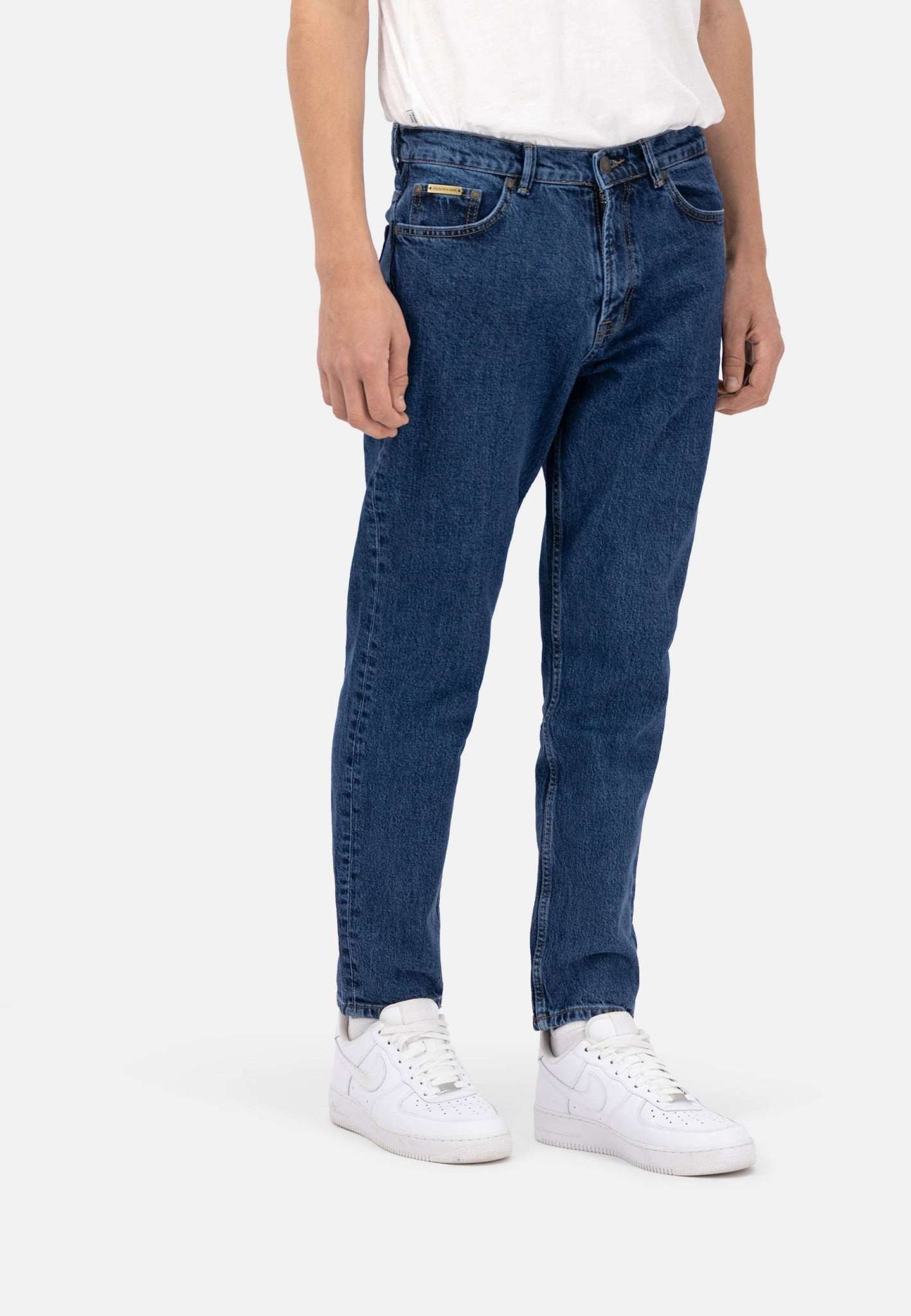 colours & sons Tapered-fit-Jeans »Jeans Denim Cropped« von colours & sons